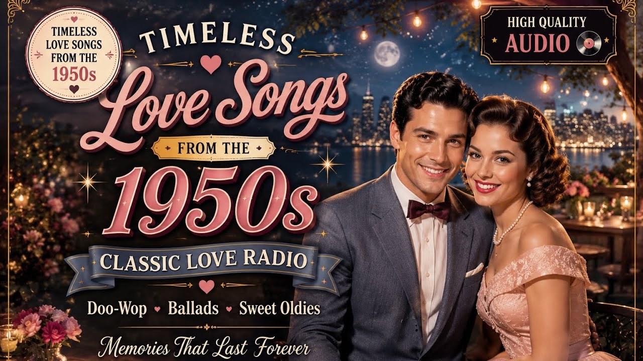 💕 Timeless Love Songs from the 1950s | Romantic Oldies That Never