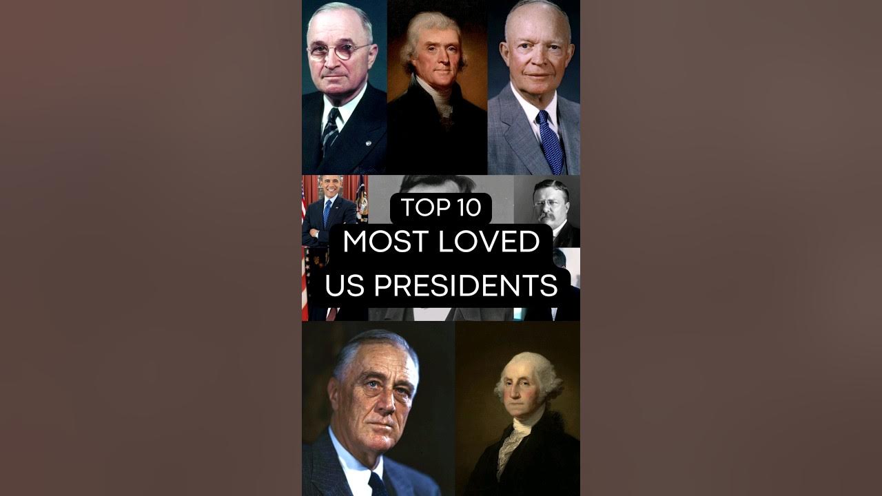 Top 10 Most Liked US Presidents usa potus president america top10