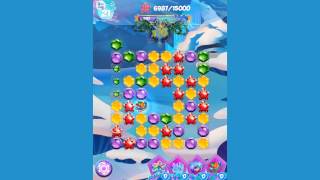 Bunny's Frozen Jewels Match 3 - Gameplay video screenshot 3
