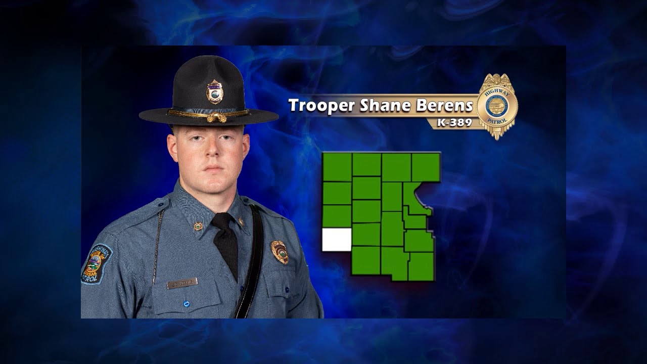 Kansas Highway Patrol Class 60 Graduate Shane Berens