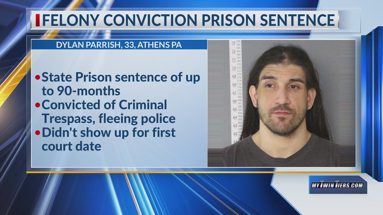 Athens man sentenced to state prison for various crimes - YouTube
