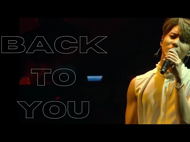 Taemin - Back To You off sick live class=