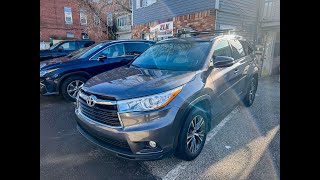 : SOLD ONE OWNER 2016 Toyota Highlander XLE AWD Predawn Mica Gray at ZLK Auto Fair in Blackstone, MA