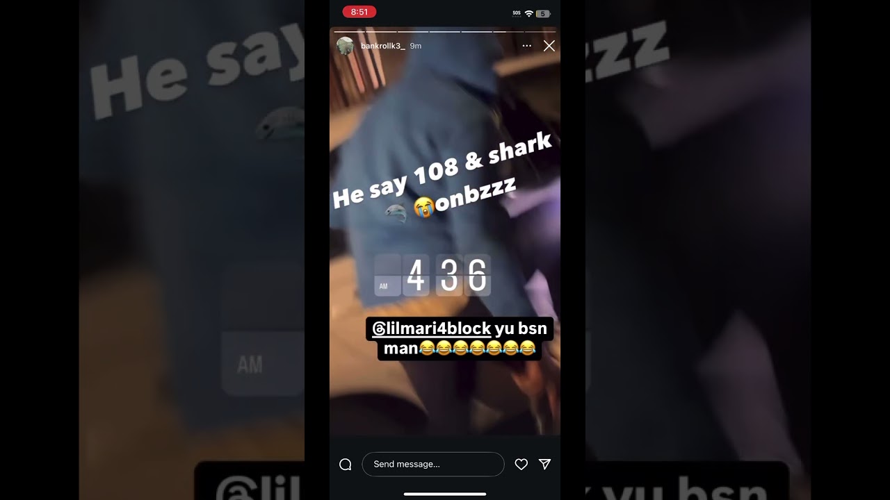 Lilmari4block gets backdoor by fully chop favorite opp lil noonie for playing both sides