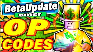 ALL 6 MONEY SIMULATOR X CODES *ALL 6 CODES* ALL 6 NEW SECRET OP ROBLOX MONEY SIMULATOR X CODES!