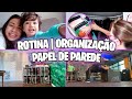 ORGANIZAÇÃO + Tour pelo Guarda-Roupas / Comprei os PAPÉIS de PAREDE e muito +| Gabi Magsan