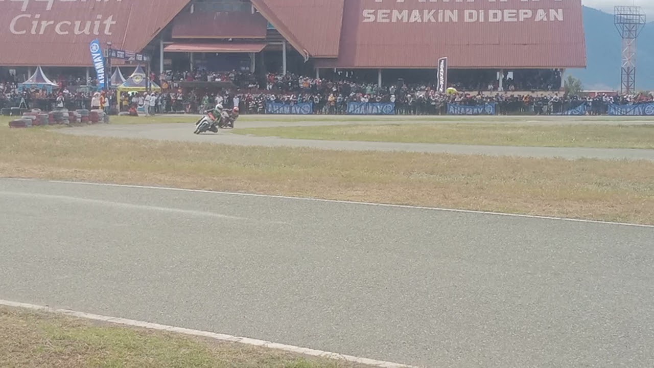 persaingan pembalap palu dengan pembalap one prix piala gubernur sulteng