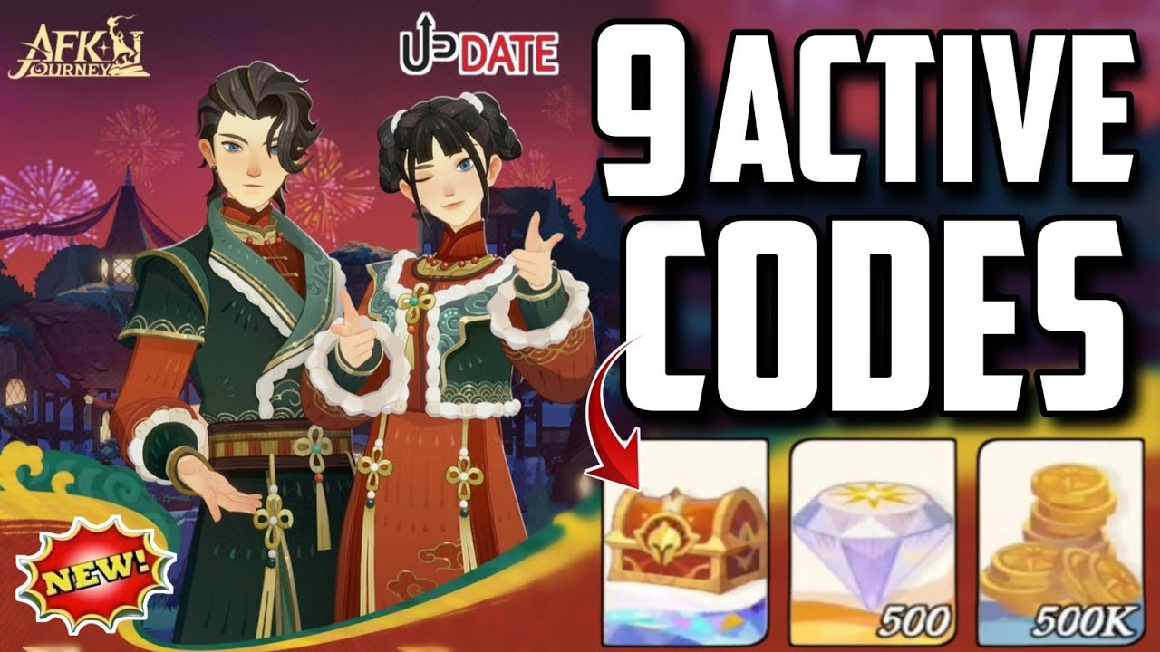 AFK Journey 9 Gift Codes January 2025 - AFK JOURNEY Redeem Codes🔥 - YouTube