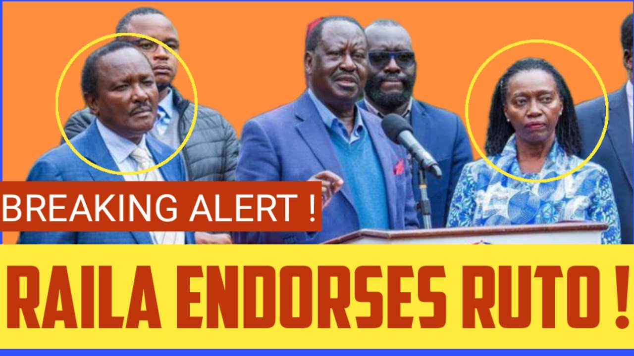 SURPRISING TWIST ! CORNERED Raila FORCED To ENDORSE Ruto URGENTLY For Political SURVIVAL !