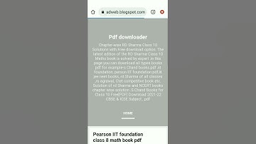 Pearson IIT foundation class 8 math book pdf