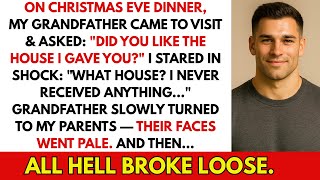At Christmas Dinner, Grandpa Asked: Did You Like The New House I Froze. Then My Parents…
