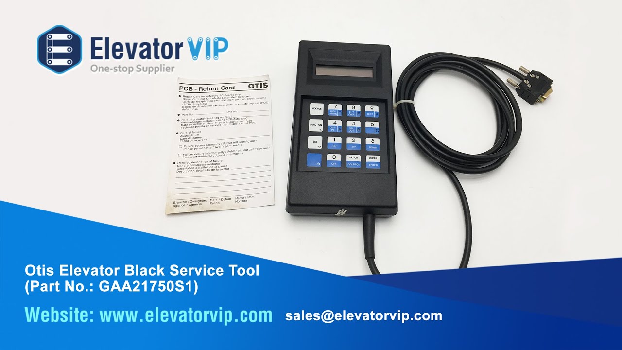 GAA21750S1 GAA21750S2 Otis Elevator Black Service Tool