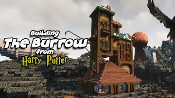 I Built The BURROW from Harry Potter in Minecraft!