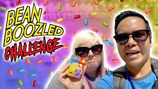 Bean boozled carnival games challenge at Santa Cruz Boardwalk!