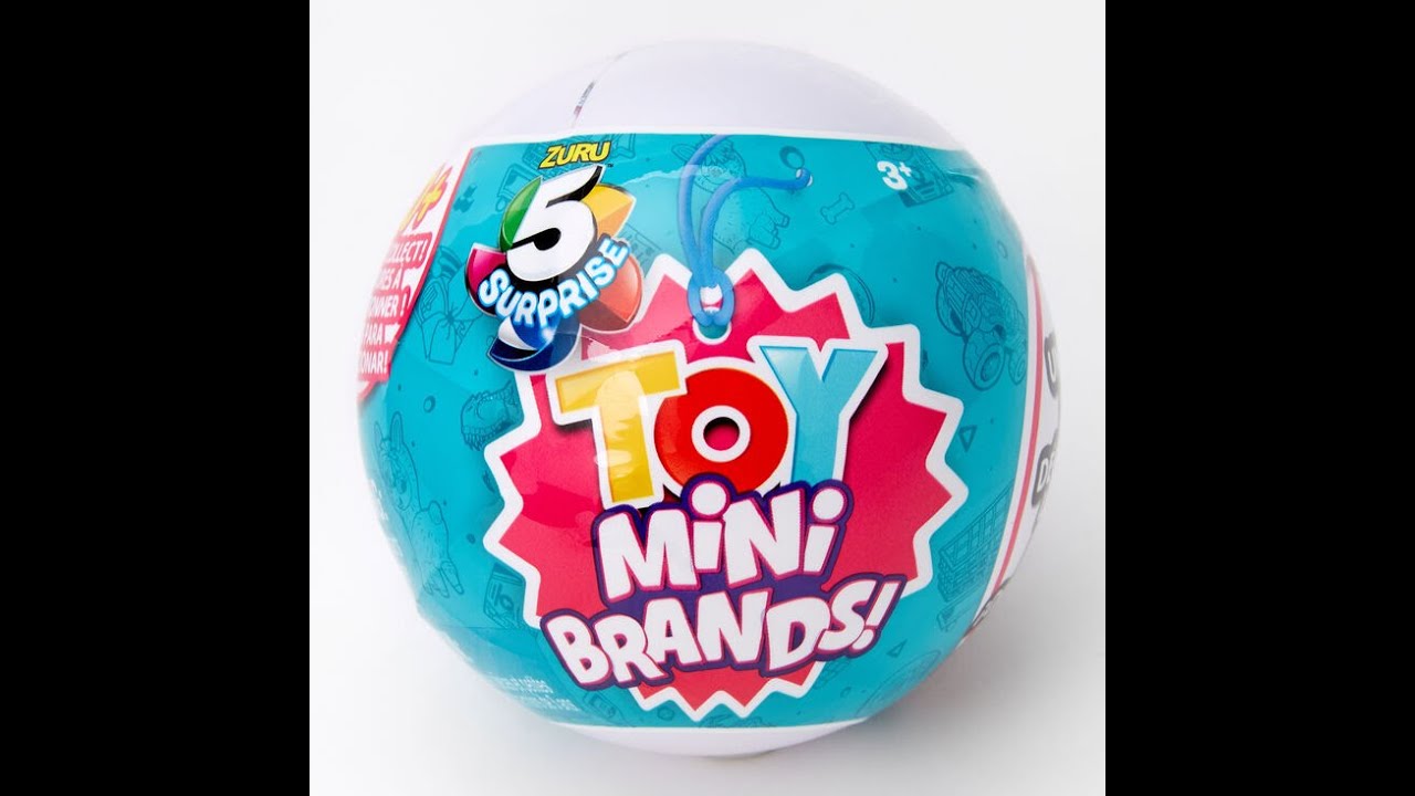 Zuru Toy Mini Brands Blind Ball Unboxing