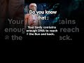 fact about Human DNA