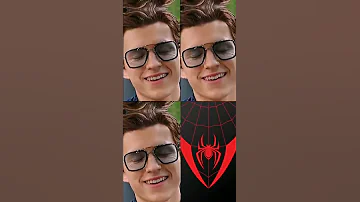 Tobey Maguire Andrew Garfield Tom Holland Miles Morales 