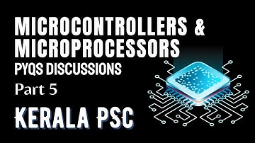 Microcontrollers & Microprocessors | PYQs Kerala PSC | AE & Lecture poly Electronics #studywithclick