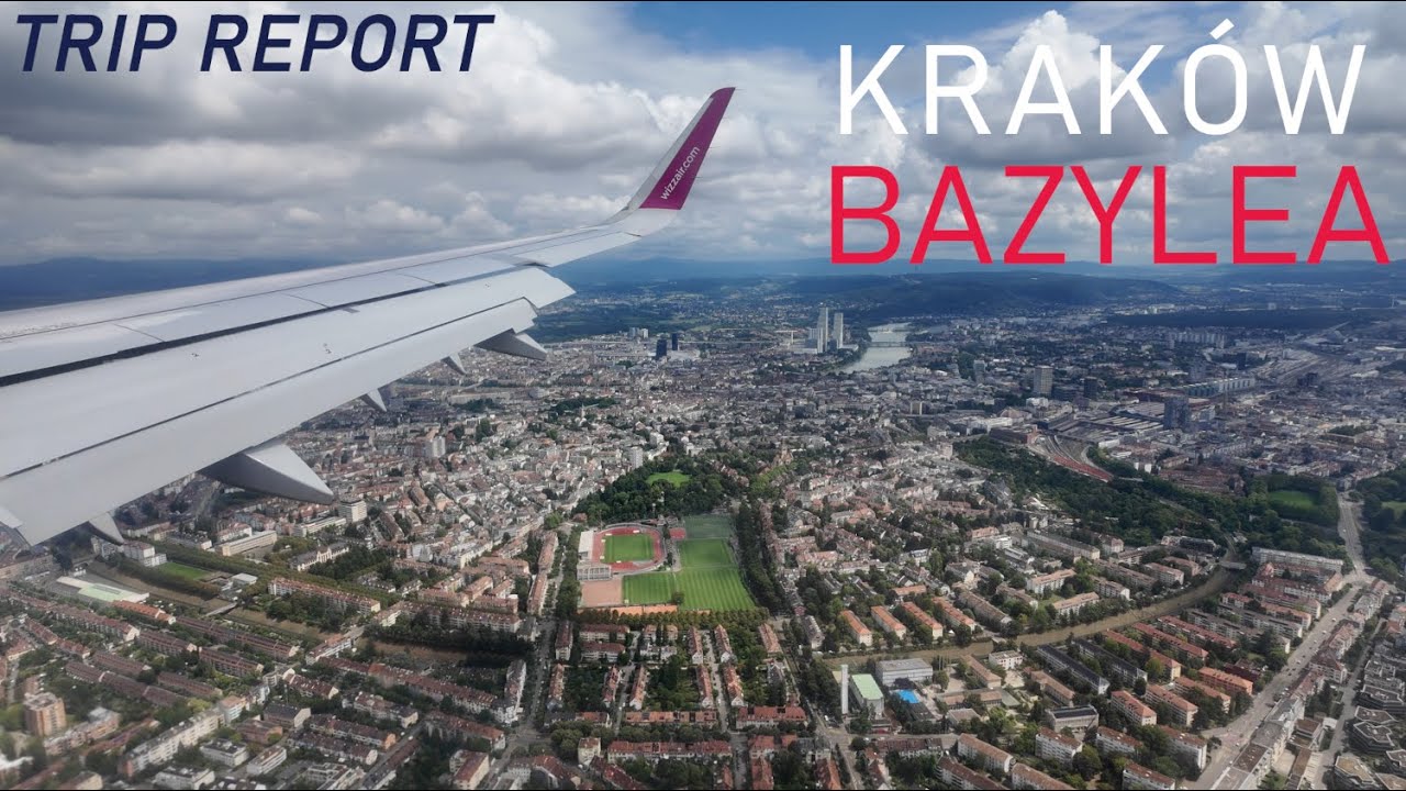 Poleciałem z Krakowa do Bazylei | Wizzair | Airbus A321neo | Trip report