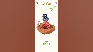Dop draw one part Gameplay Level 354 Walkthrough Slution #short #Virul