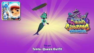 Season Hunt Reward - Koral Tenta Queen Outfit - Subway Surfers Underwater 2023