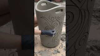 DIY Cement Planter from Old Laundry Basket | Easy Garden Pot Idea