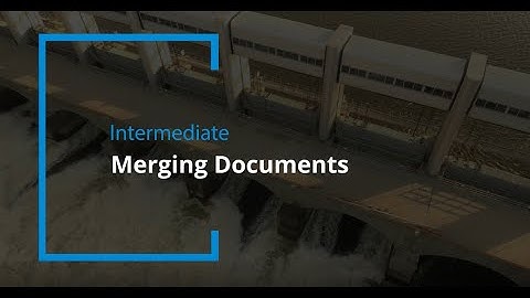 Merging Documents - ConsignO Desktop (Intermediate)