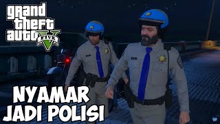 MICHAEL DAN TREVOR MENYAMAR JADI POLISI | Grand Theft Auto V GAMEPLAY #9 screenshot 5