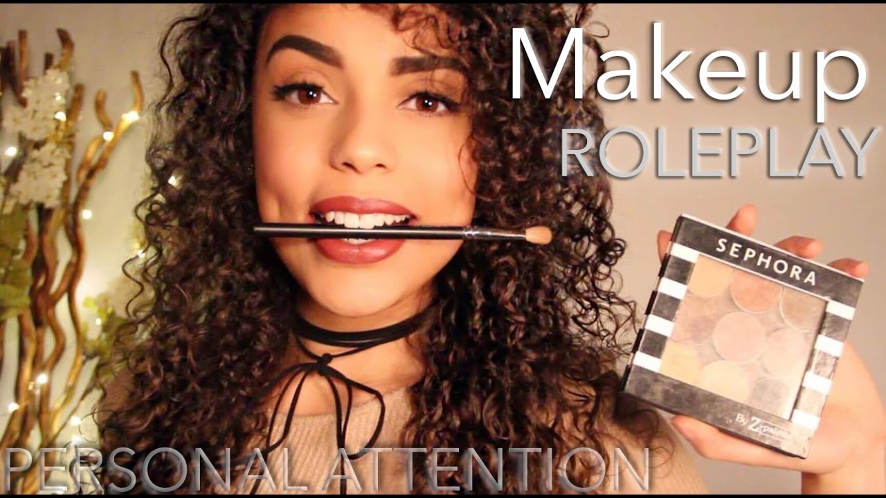 ASMR Doing Your MAKEUP Roleplay Personal Attention Soft Spoken