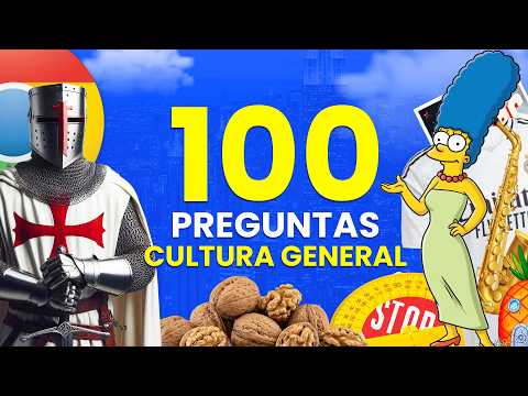 ¿Qué Tanto Sabes de CULTURA GENERAL? 🧠🤓 - 100 Preguntas Para Desafiar tus Conocimientos 😌