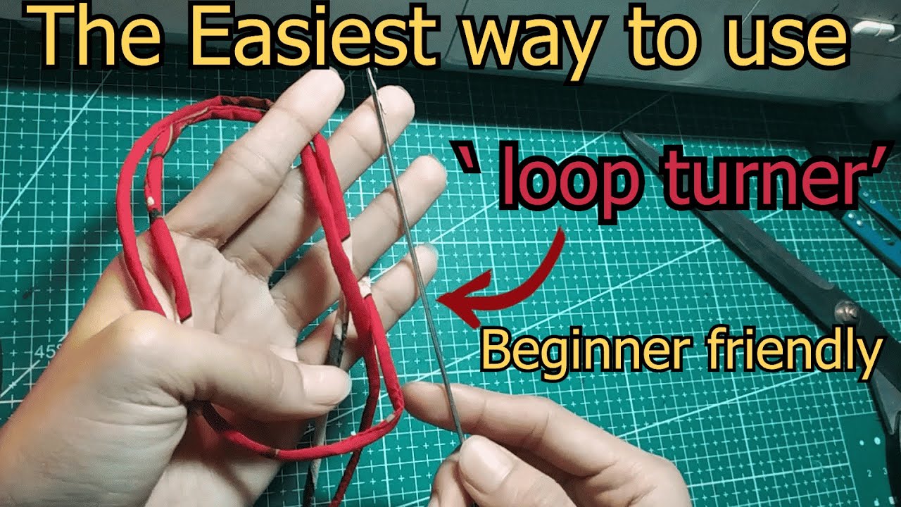 How to use a Dritz Loop Turner 