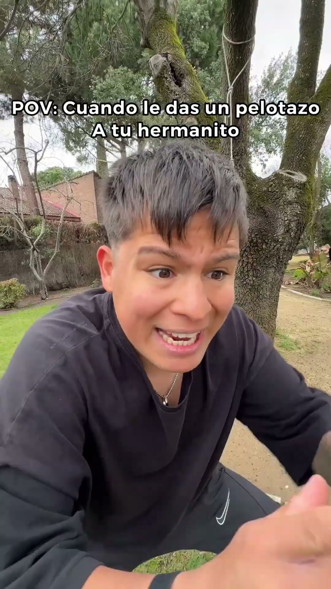 POV: Cuando Le Das Un Pelotazo A Tu Hermanito ?? Paul Ferrer #Short