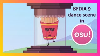 BFDIA 9 dance scene in osu! (autoplay, map by me)