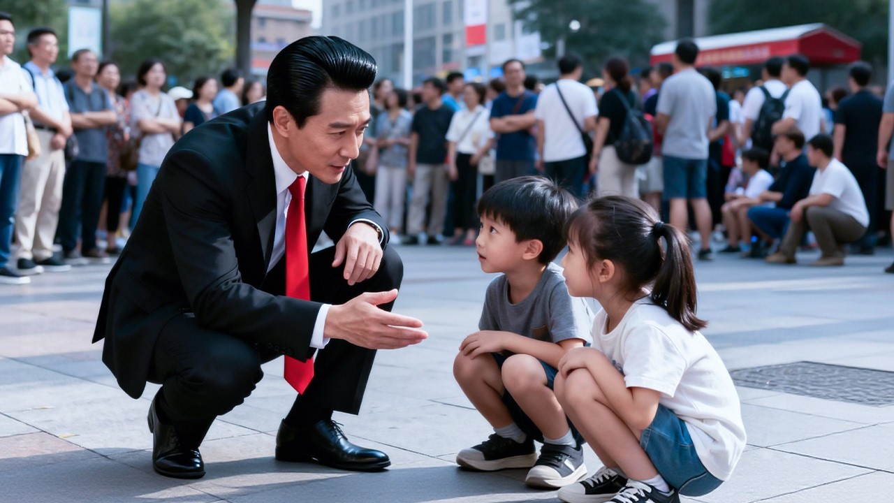 祖父は怪我をした貧しい双子の子供たちに出会ったが、彼らが自分の孫だとは知らなかった！彼は大喜びした！