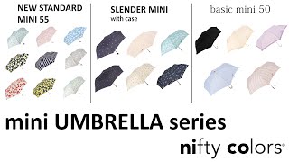 niftycolors 2023 MINI UMBRELLA collection