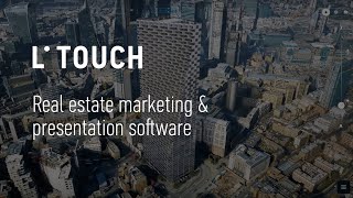 L-TOUCH real estate presentation and marketing software for touchscreens and video walls screenshot 3