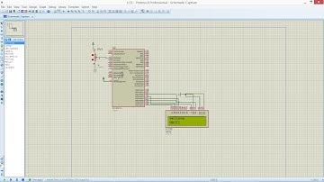 ADC WITH LCD INTERFACING WITH PIC16F877A SIMULATION IN PROTEUS