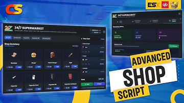 🛒 Advanced Shop Script | Fully Player-Owned & Local Stores | (QB / QBOX / ESX) | MJ DEVELOPMENT