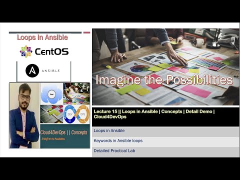 Loops in Ansible | Concepts | Detail Demo | Cloud4DevOps