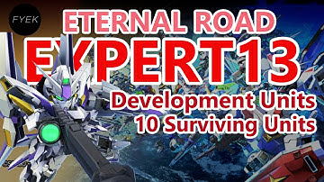 Eternal Road EXPERT13(EX13) Unicorn Gundam Development/10 surviving - SD Gundam G Generation Eternal