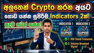 අලුතෙන් Crypto කරන අයට ගොඩ යන්න සුපිරිම Indicator 2ක්! 📈🚀 | Binance Sinhala