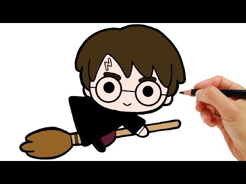Video: Cómo Dibujar A Harry Potter