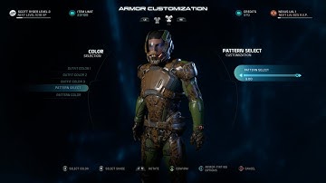 Scott Customization on Tempest - Mass Effect Andromeda