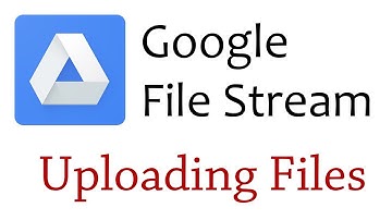 Google File Stream Pt 2   Uploading files and Folders