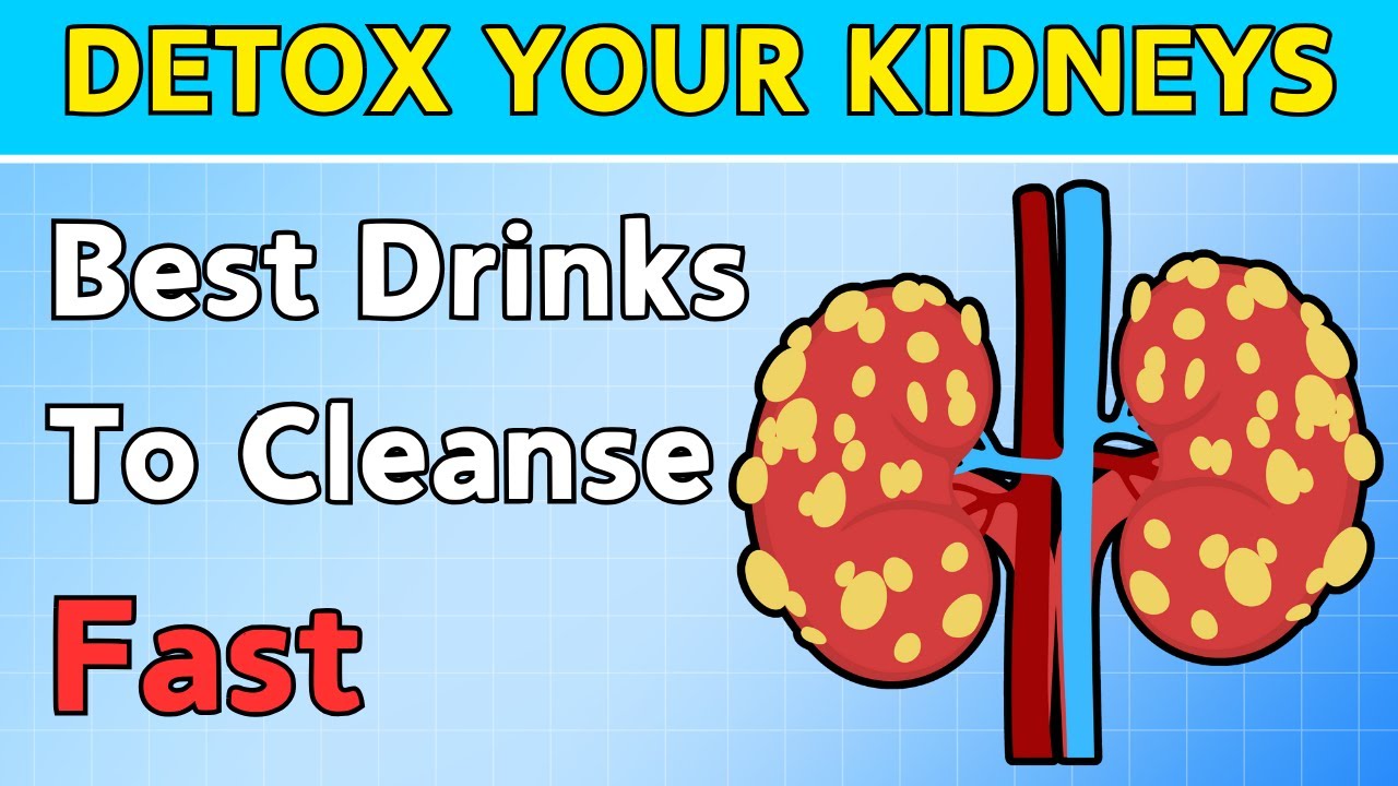 BEST 10 Drinks To DETOX and CLEANSE Your Kidneys FAST! - YouTube