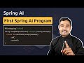 First Spring AI program with OpenAI | #java #springboot #spring #springai