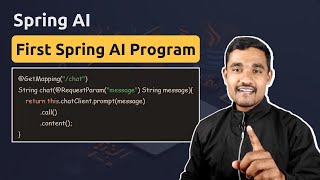 First Spring AI program with OpenAI | #java #springboot #spring #springai