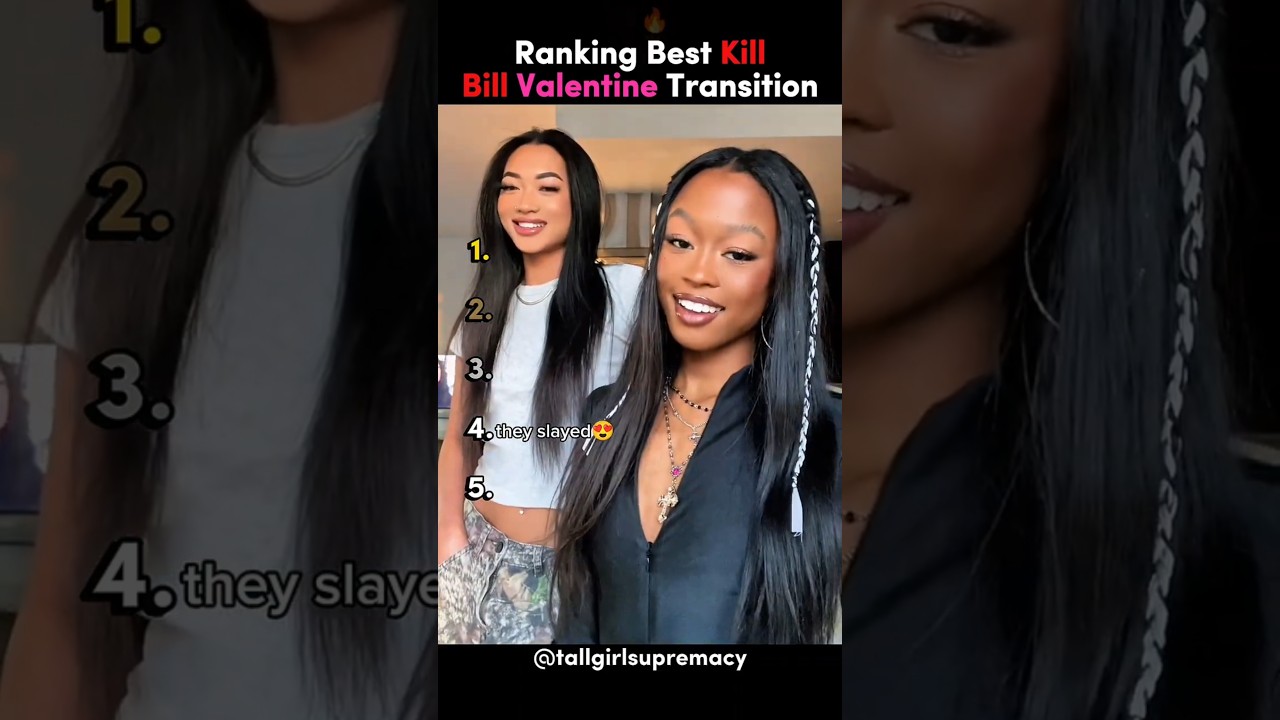 Ranking BEST Kill Bill Valentine Transitions 💔✨