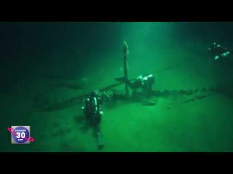 შავ ზღვაში აღმოჩენილია უძველესი და დაუზიანებელი ჩაძირული გემი