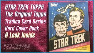 STAR TREK TOPPS - The Original Topps Trading Card Series Book